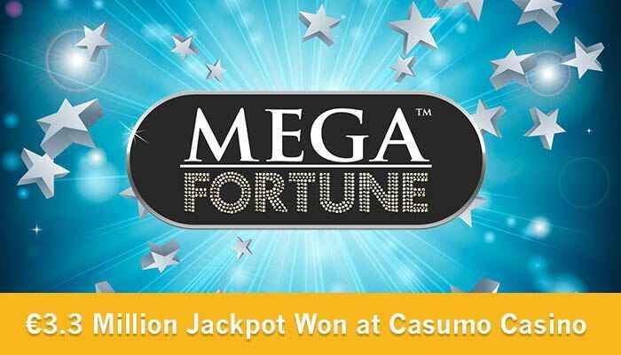 Mega Fortune Jackpot Hit at Casumo Casino